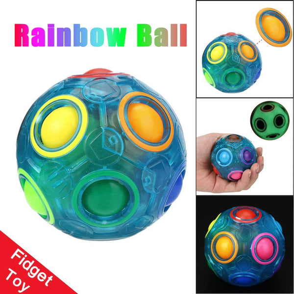 Magic Rainbow Ball Puzzle - Blue