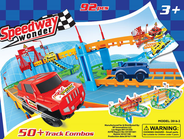 Speedway Wonder™️ Assembly Adventure Ages 3+ (92 Pieces)