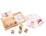 Matching Wonder - Letter Wooden Game